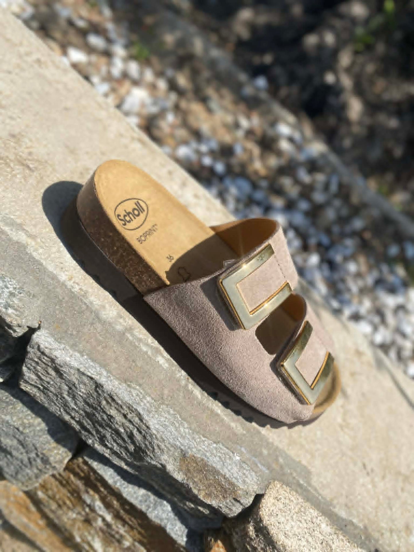 MULE DEUX BRIDES LEGER COMPENSE MONTEREY By SCHOLL