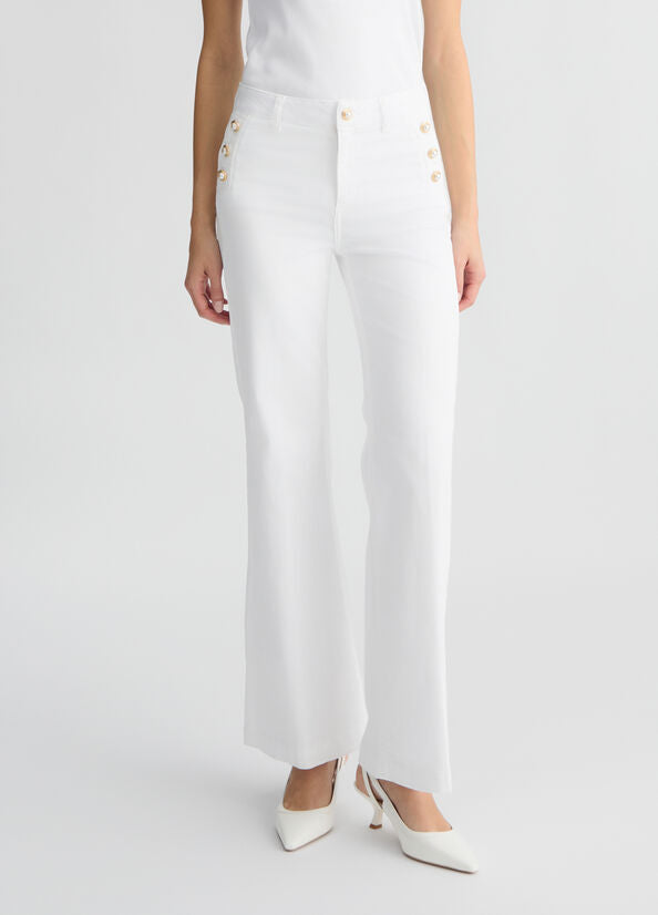 PANTALON EN TOILE WA5459 By LIU JO