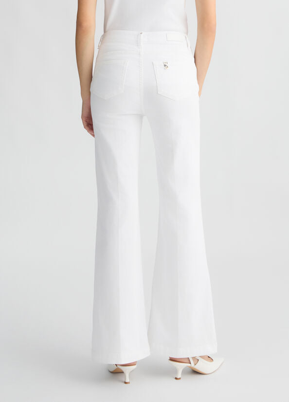 PANTALON EN TOILE WA5459 By LIU JO