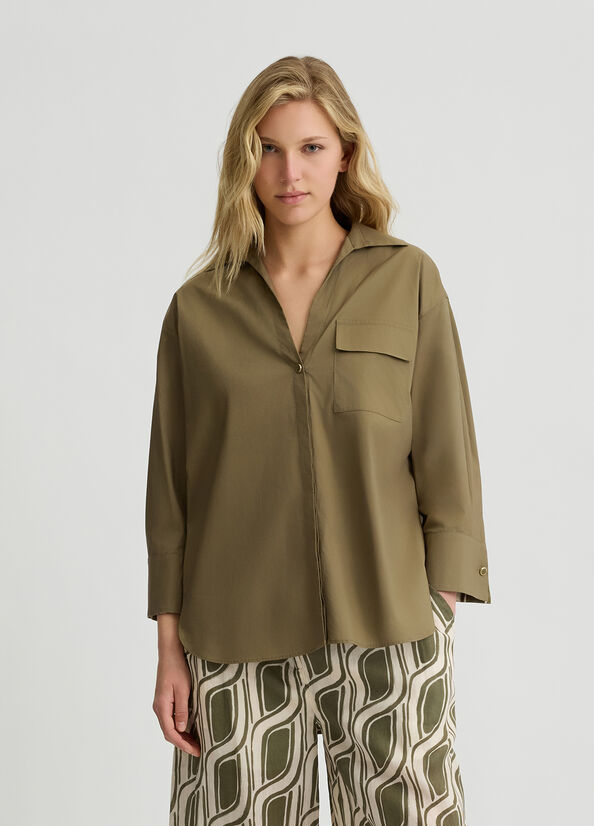 CHEMISE DOS SATIN WA5203 By LIU JO