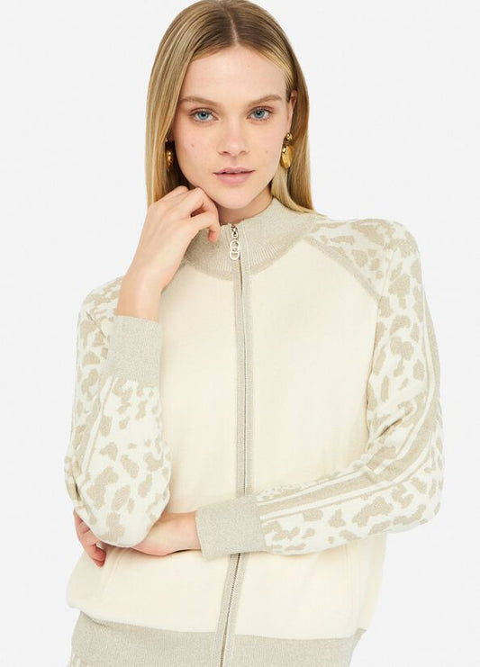 VESTE DE JOGGING EN MAILLE TF5171 By LIU JO SPORT