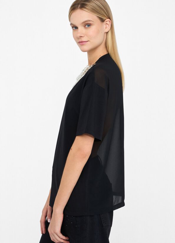 TEE SHIRT COLLIER CF5063 By LIU JO