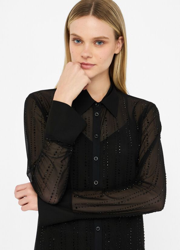 CHEMISE STRASS CF5056 By LIU JO