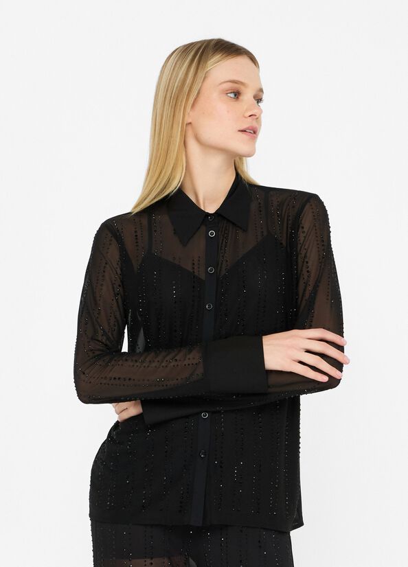 CHEMISE STRASS CF5056 By LIU JO