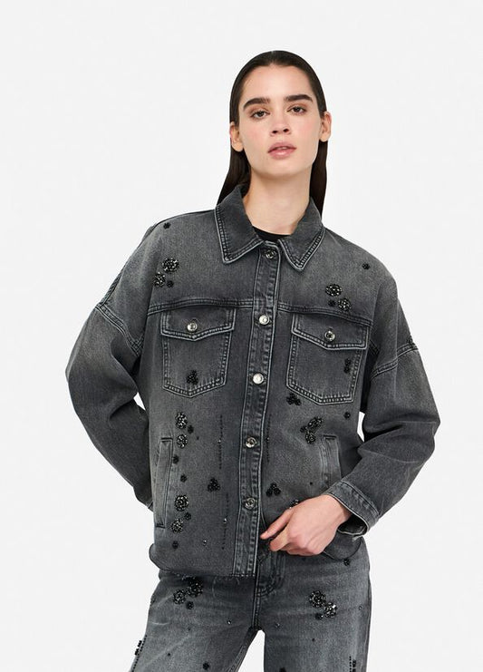 VESTE JEAN UF5111D By LIU JO