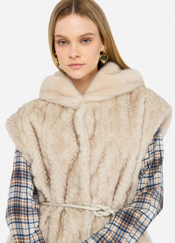 VESTE SANS MANCHE MF5364 By LIU JO