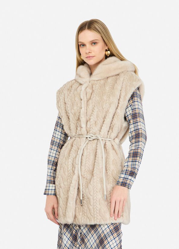VESTE SANS MANCHE MF5364 By LIU JO