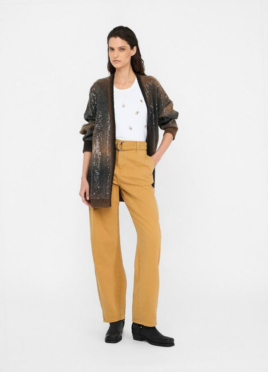 GILET PAILLETTE MF5248 By LIU JO