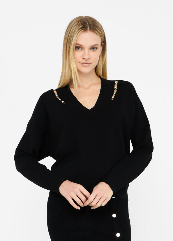 PULL COL V MF5037 By LIU JO