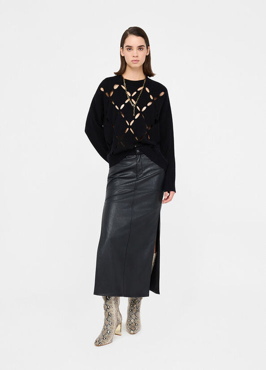 PULL AJOURE + DEBARDEUR MF5039 By LIU JO