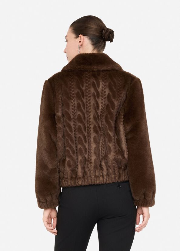 VESTE FOURRURE MF5094 By LIU JO