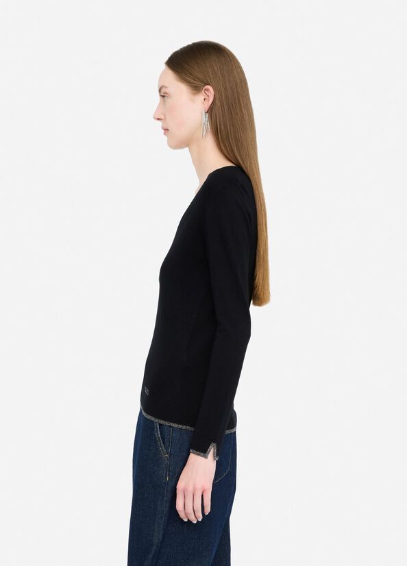 PULL LISERE COL MF5227 By LIU JO