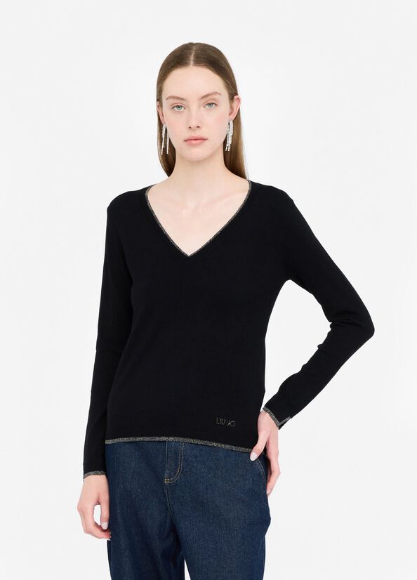 PULL LISERE COL MF5227 By LIU JO