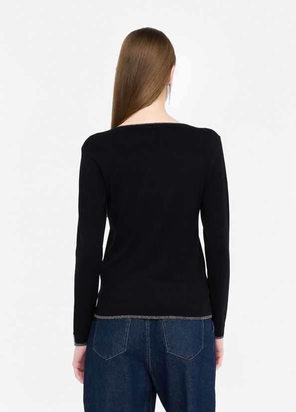 PULL LISERE COL MF5227 By LIU JO