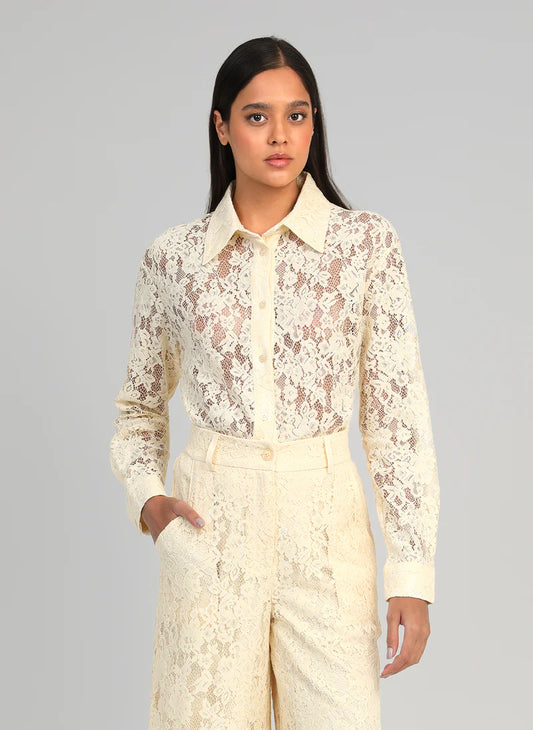 CHEMISE AJOUREE AMOLINA By ANGE