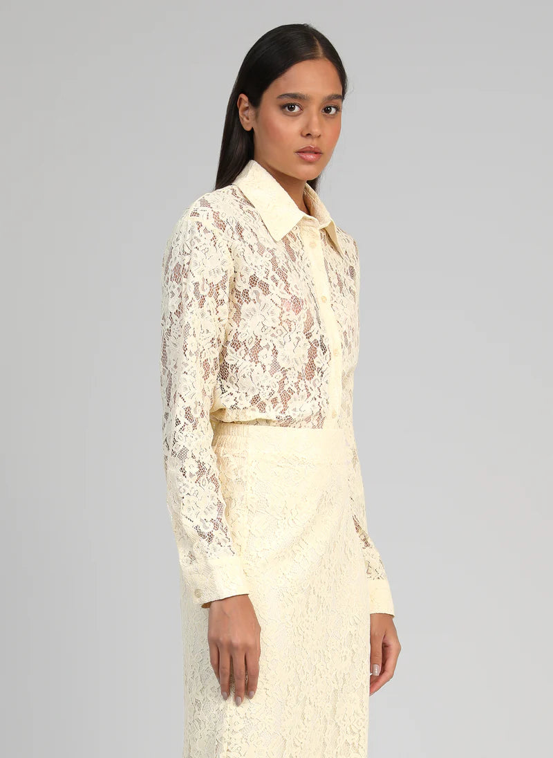 CHEMISE AJOUREE AMOLINA By ANGE