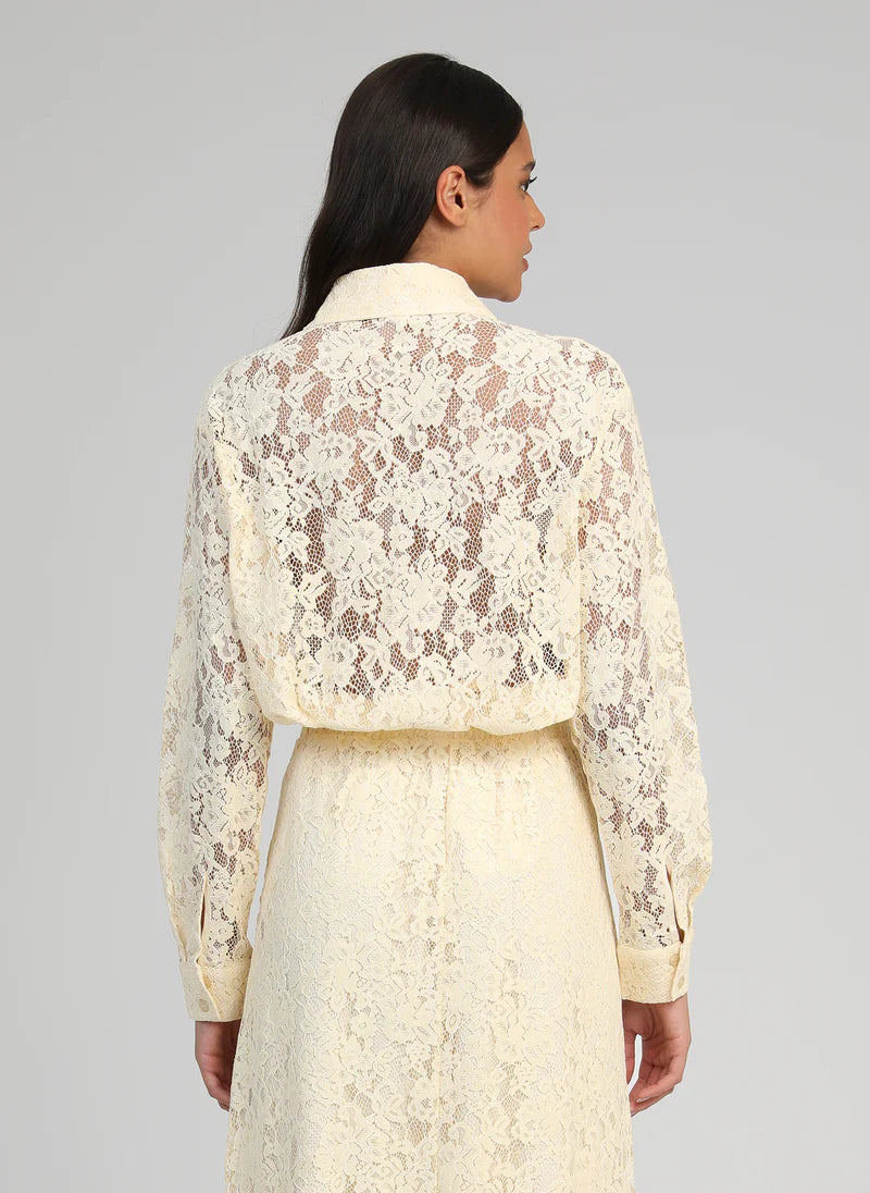 CHEMISE AJOUREE AMOLINA By ANGE