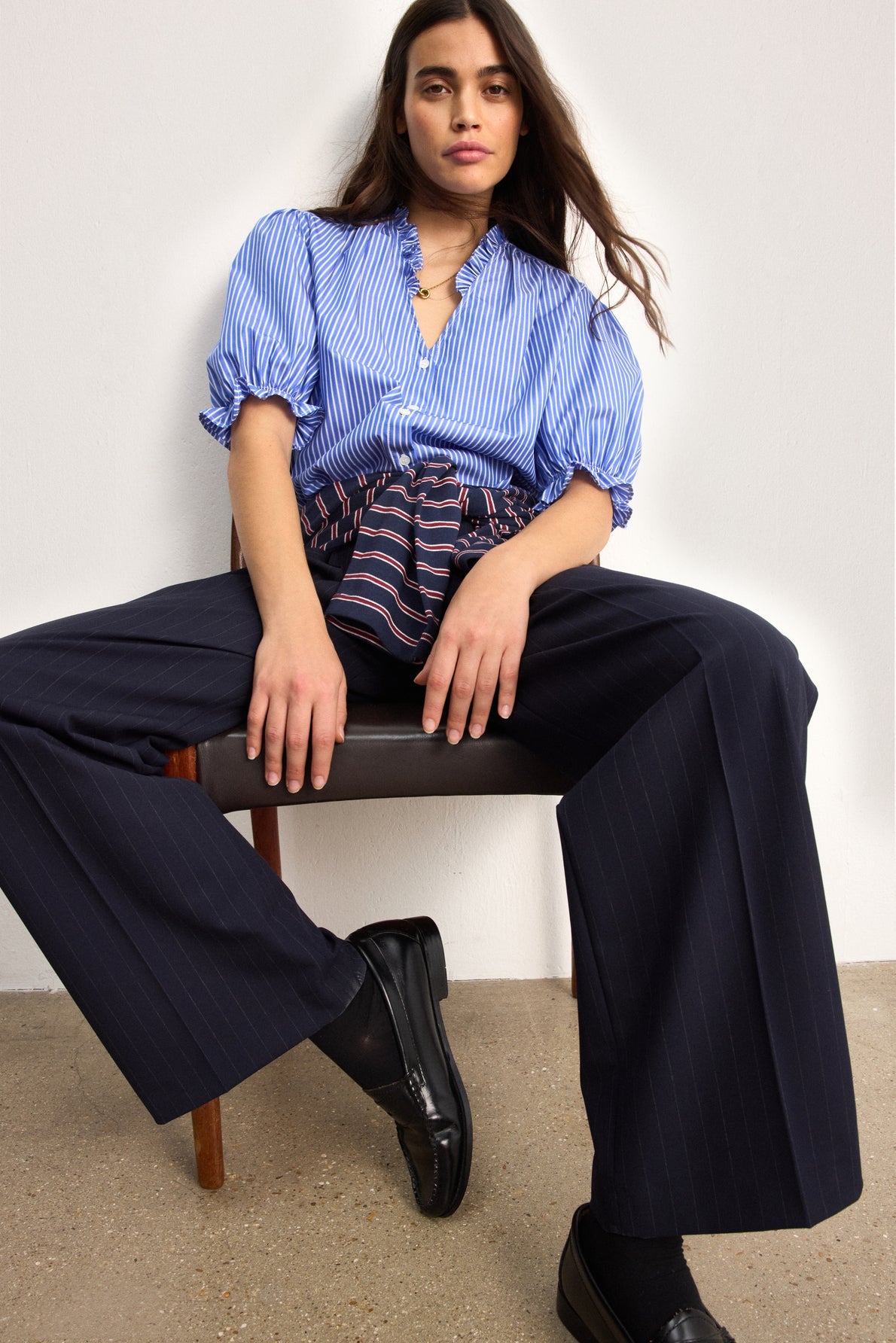 CHEMISE RAYURE COLLENN By PABLO