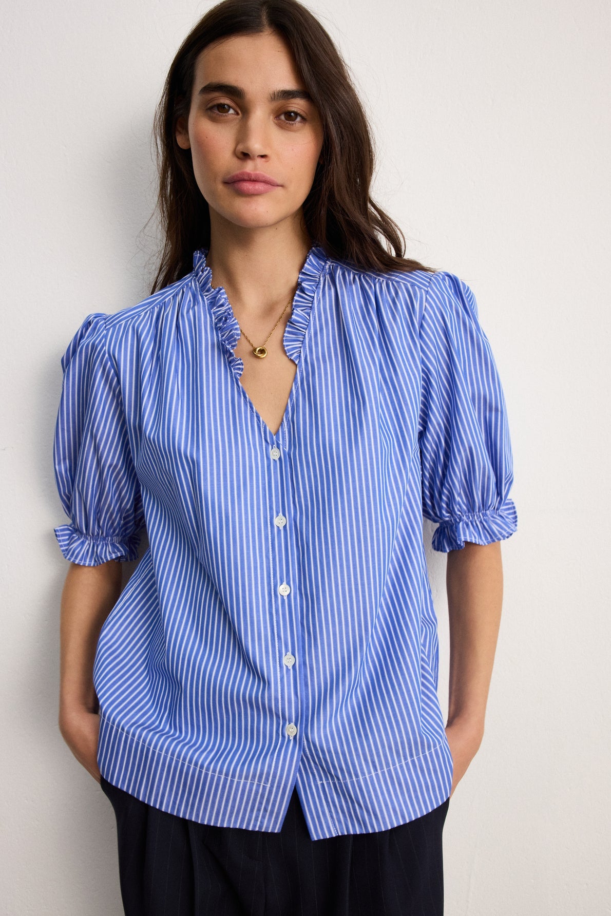 CHEMISE RAYURE COLLENN By PABLO