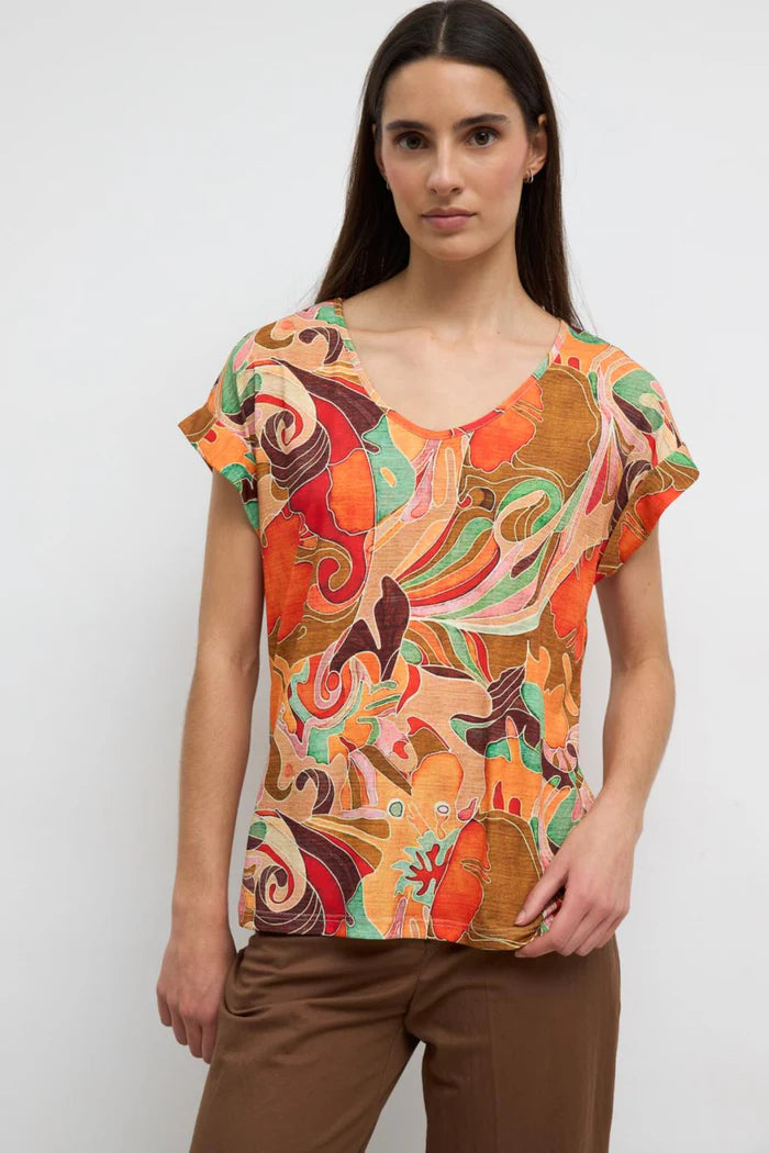 SHIRT MANCHE COURTE COLORE COMPAS By TINTA
