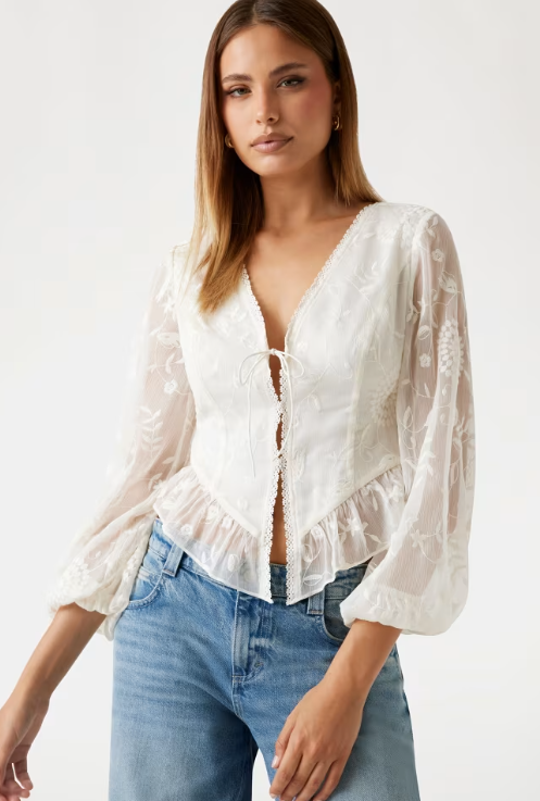 CHEMISE BRODEE W5BH6 By GUESS