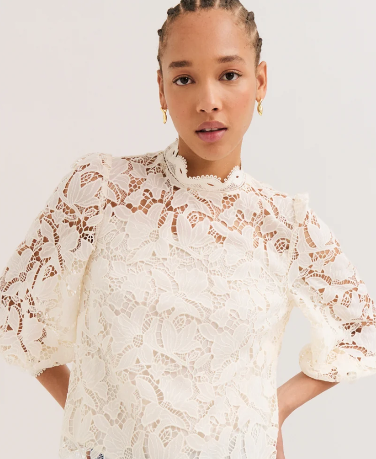BLOUSE DENTELLE LINNIE By PABLO