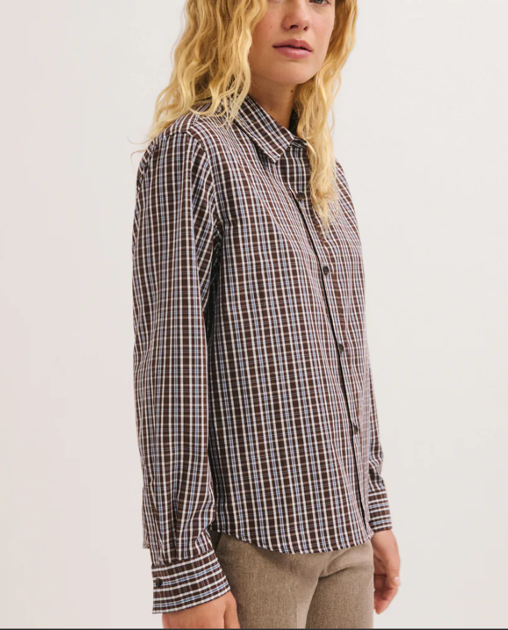 CHEMISE A CARREAU LINDY By PABLO