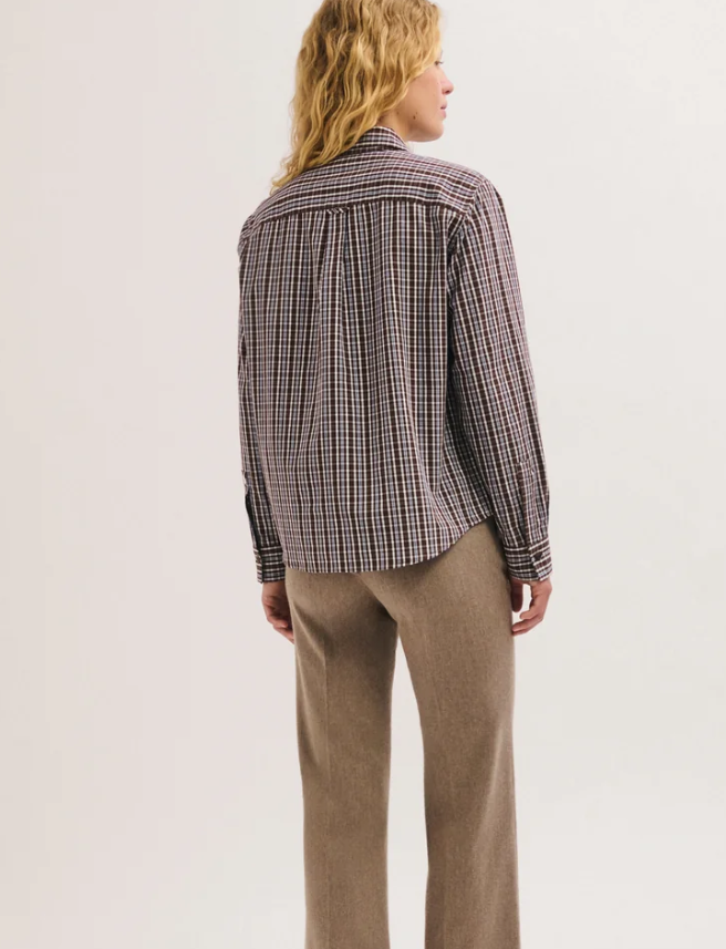 CHEMISE A CARREAU LINDY By PABLO