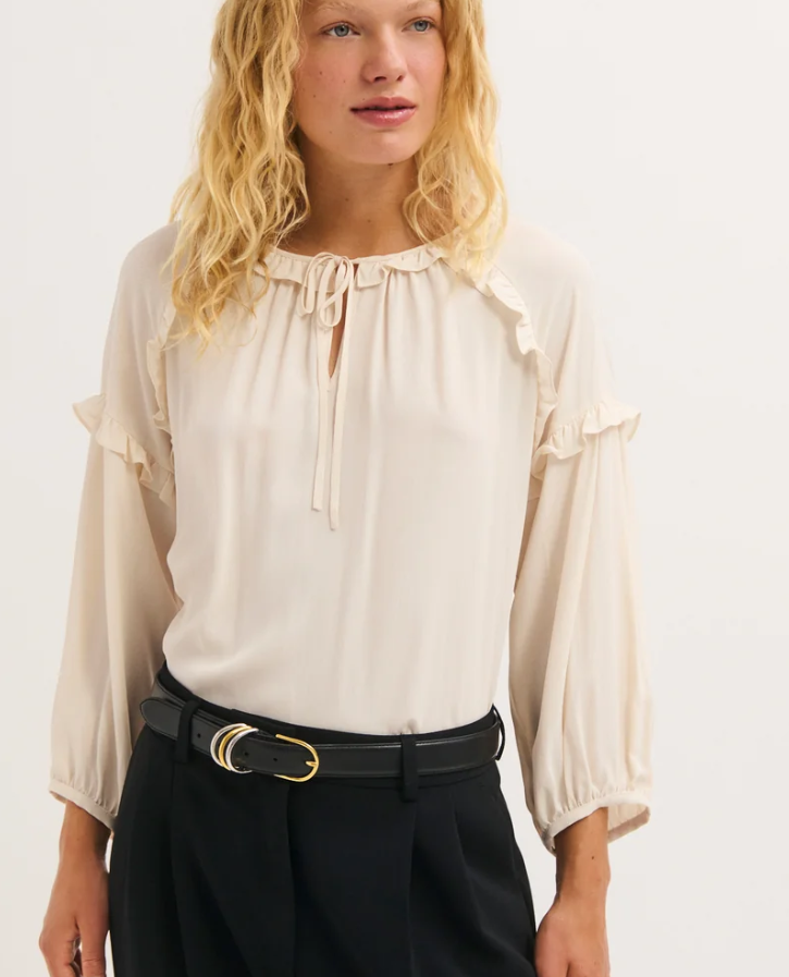 BLOUSE A VOLANT LARISSA By PABLO