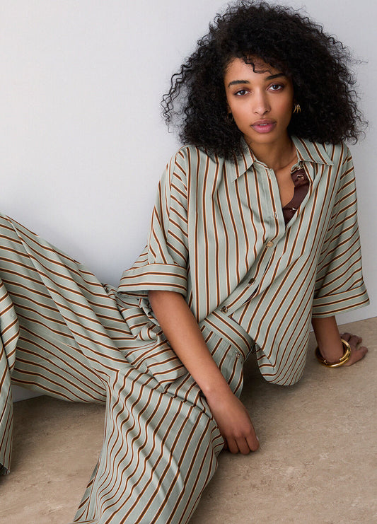 PANTALON RAYURE CA6089 By LIU JO