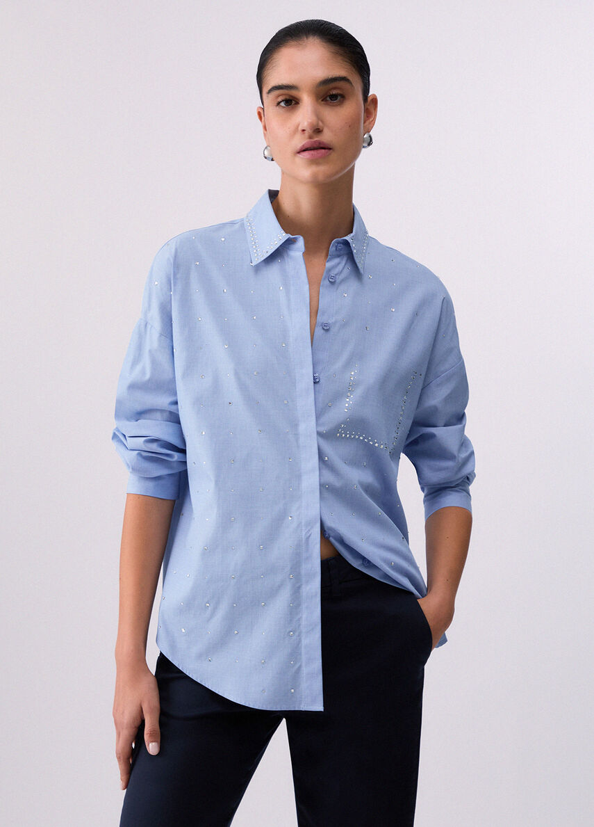 CHEMISE STRASS CA6168 By LIU JO