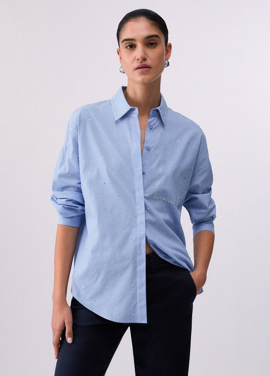 CHEMISE STRASS CA6168 By LIU JO