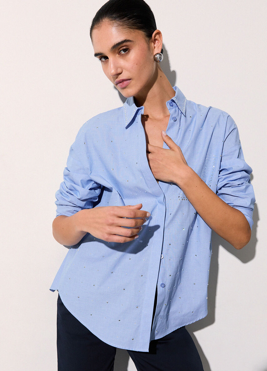 CHEMISE STRASS CA6168 By LIU JO