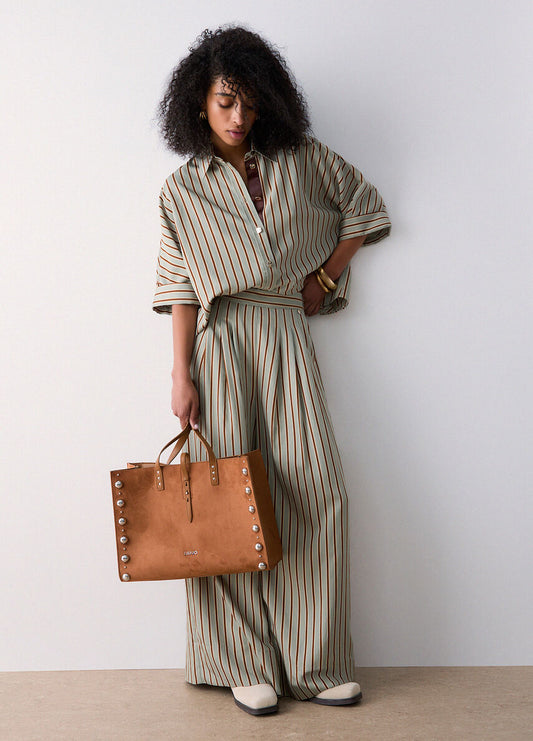 CHEMISE RAYURE CA6351 By LIU JO