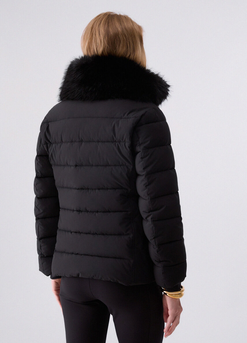 DOUDOUNE CAPUCHE FOURURE TF6001 By LIU JO SPORT