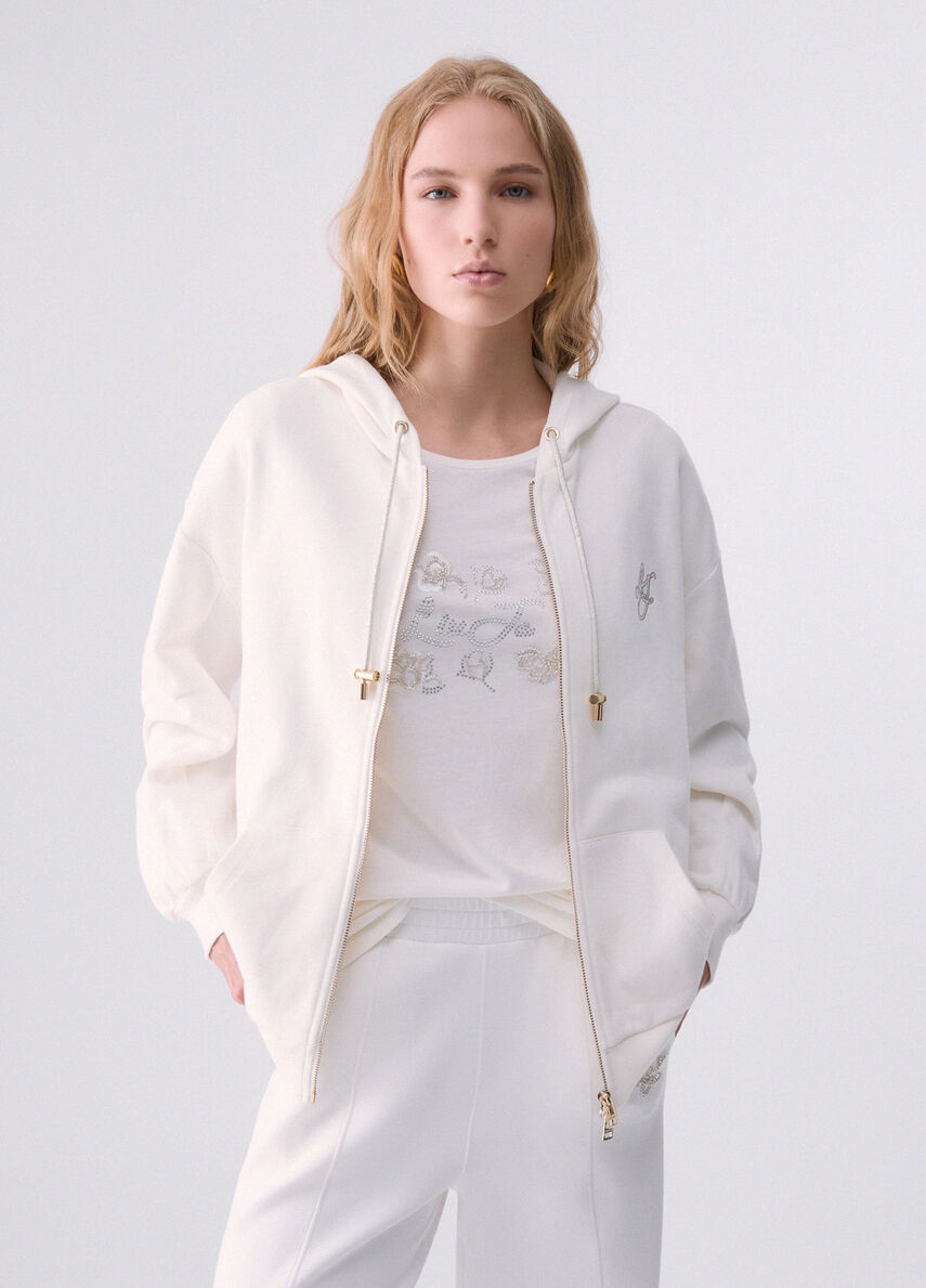 VESTE ZIPP SWEAT TF6069 By LIU JO SPORT