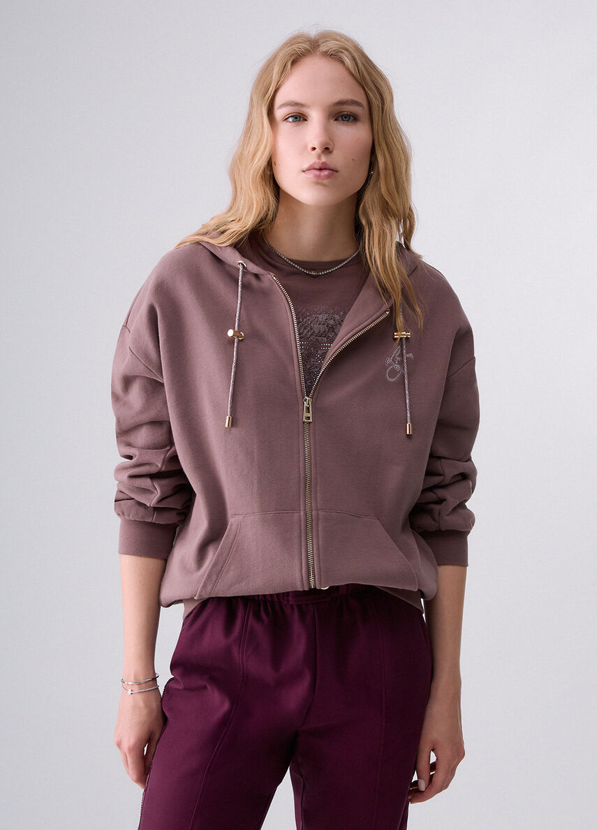 VESTE ZIPP SWEAT TF6069 By LIU JO SPORT