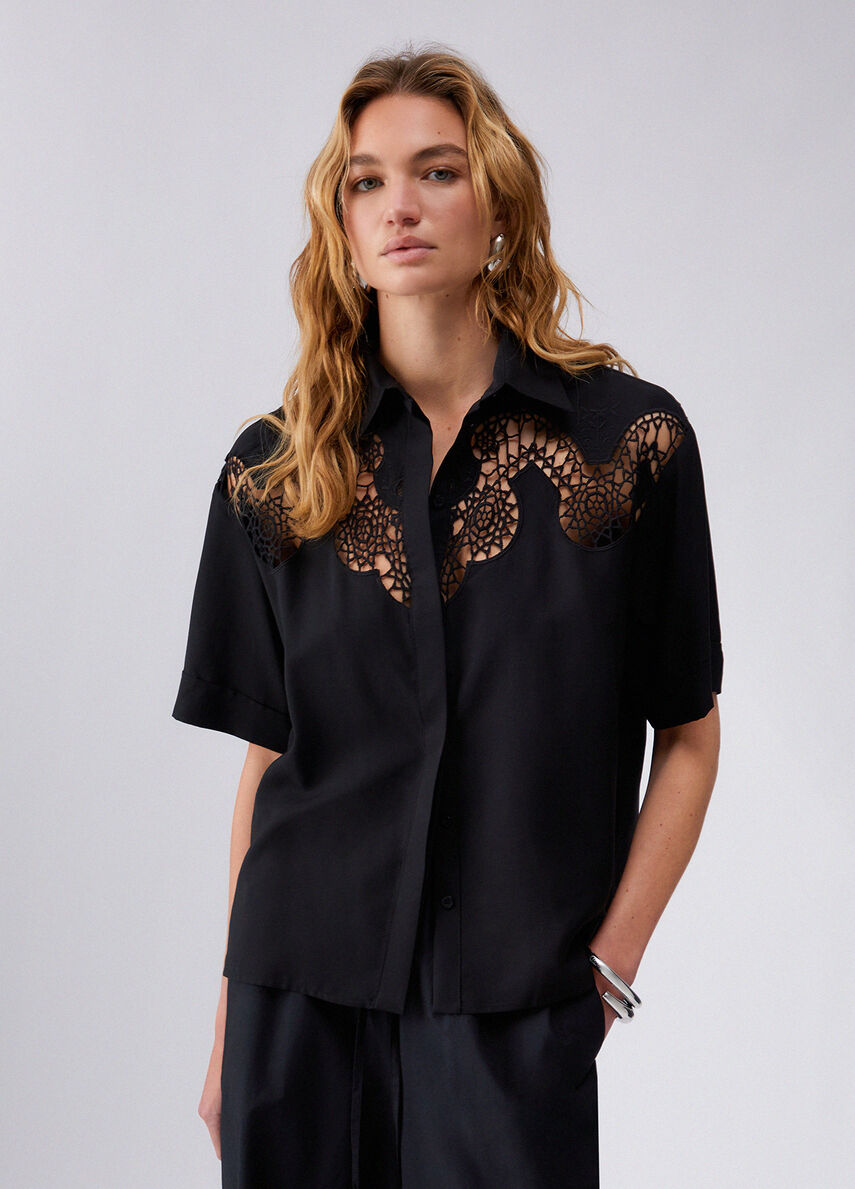 CHEMISE AJOUREE UA6296 By LIU JO