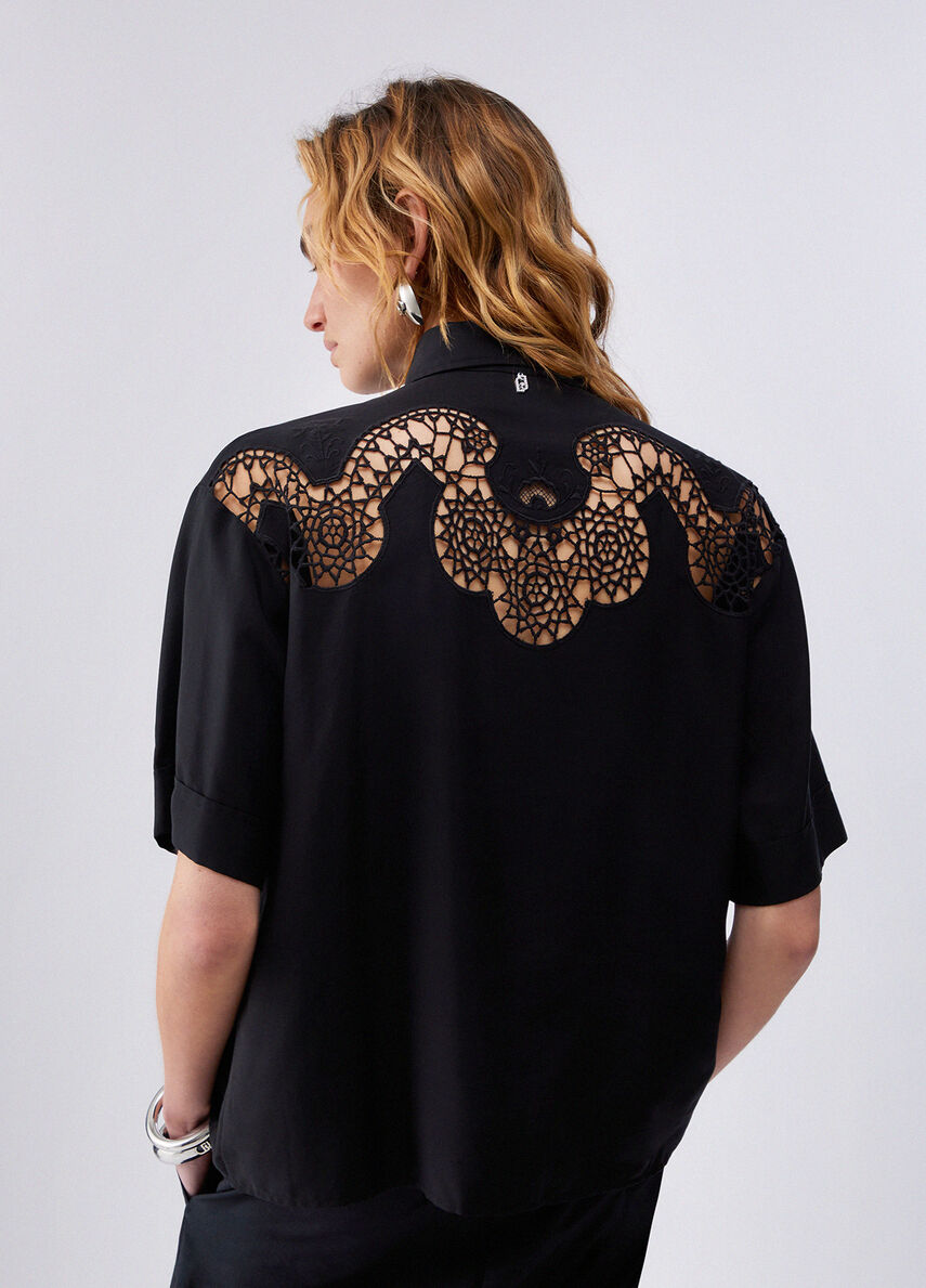 CHEMISE AJOUREE UA6296 By LIU JO