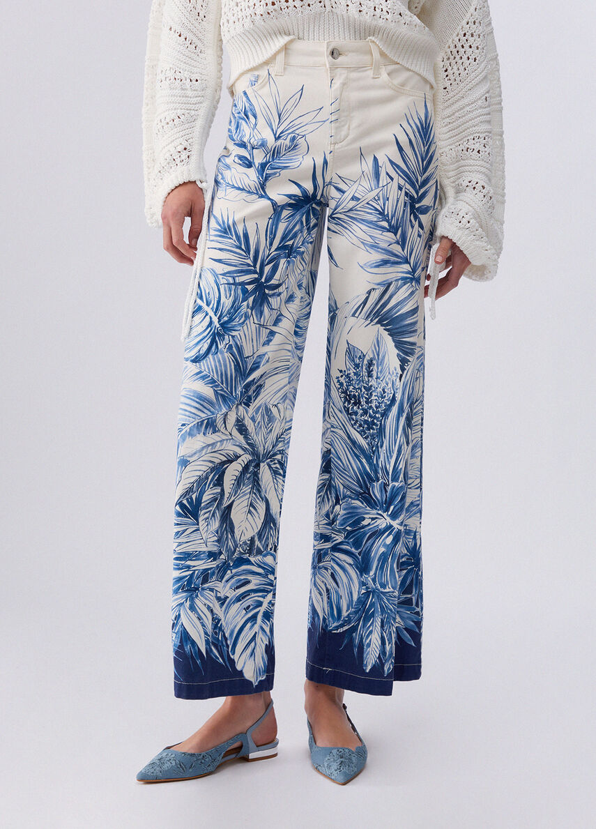 JEAN IMPRIME FLORAL UA6348 By LIU JO