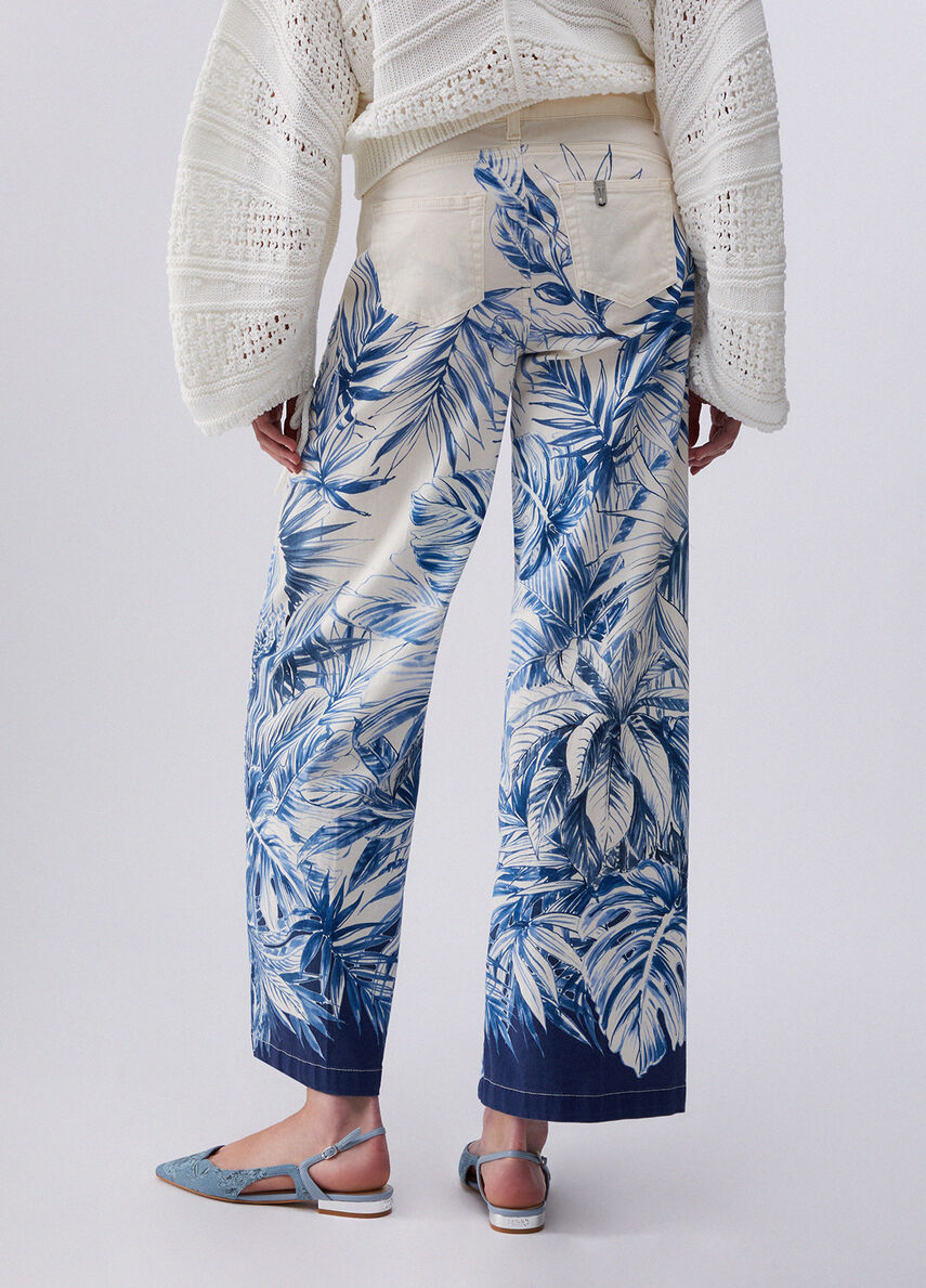 JEAN IMPRIME FLORAL UA6348 By LIU JO