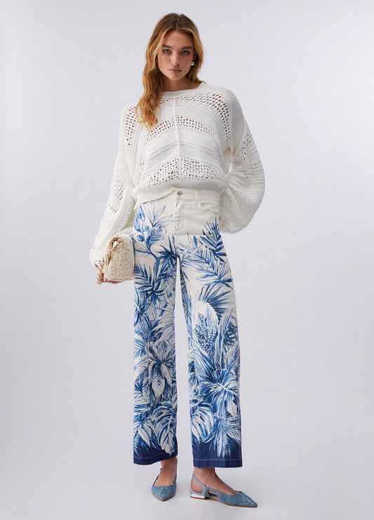 JEAN IMPRIME FLORAL UA6348 By LIU JO