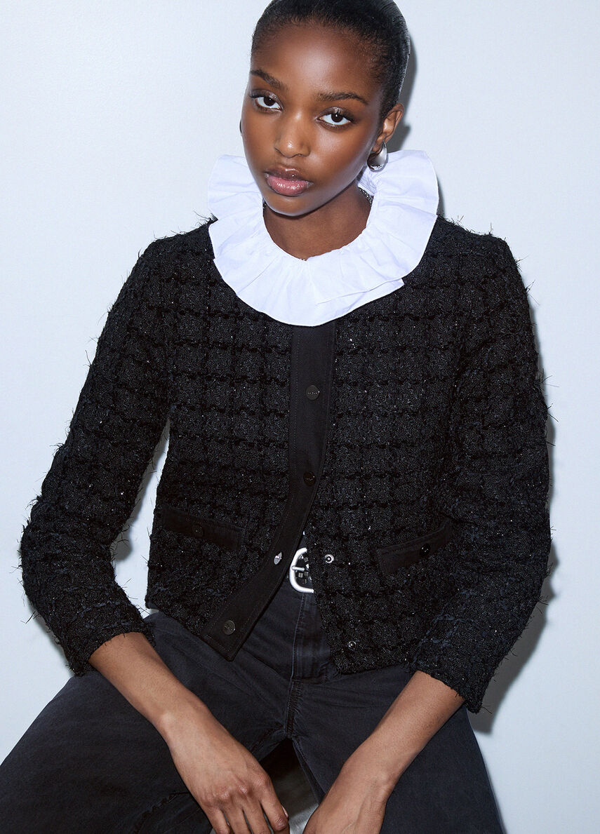 VESTE TWEED UF6116 By LIU JO