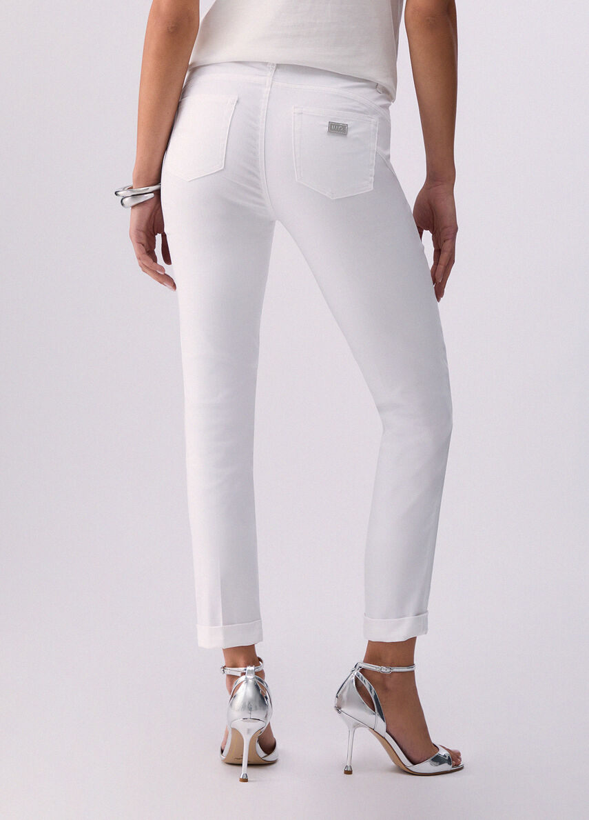 PANTALON EN TOILE WA6255 By LIU JO