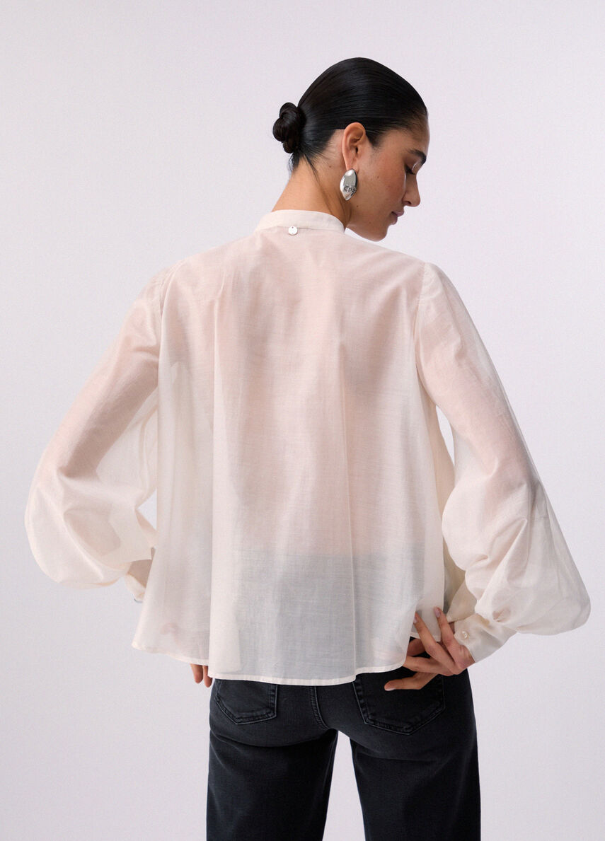 CHEMISE COL MAO WA6379 By LIU JO