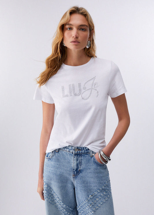 TSHIRT LIU JO STRASS WA6491 By LIU JO
