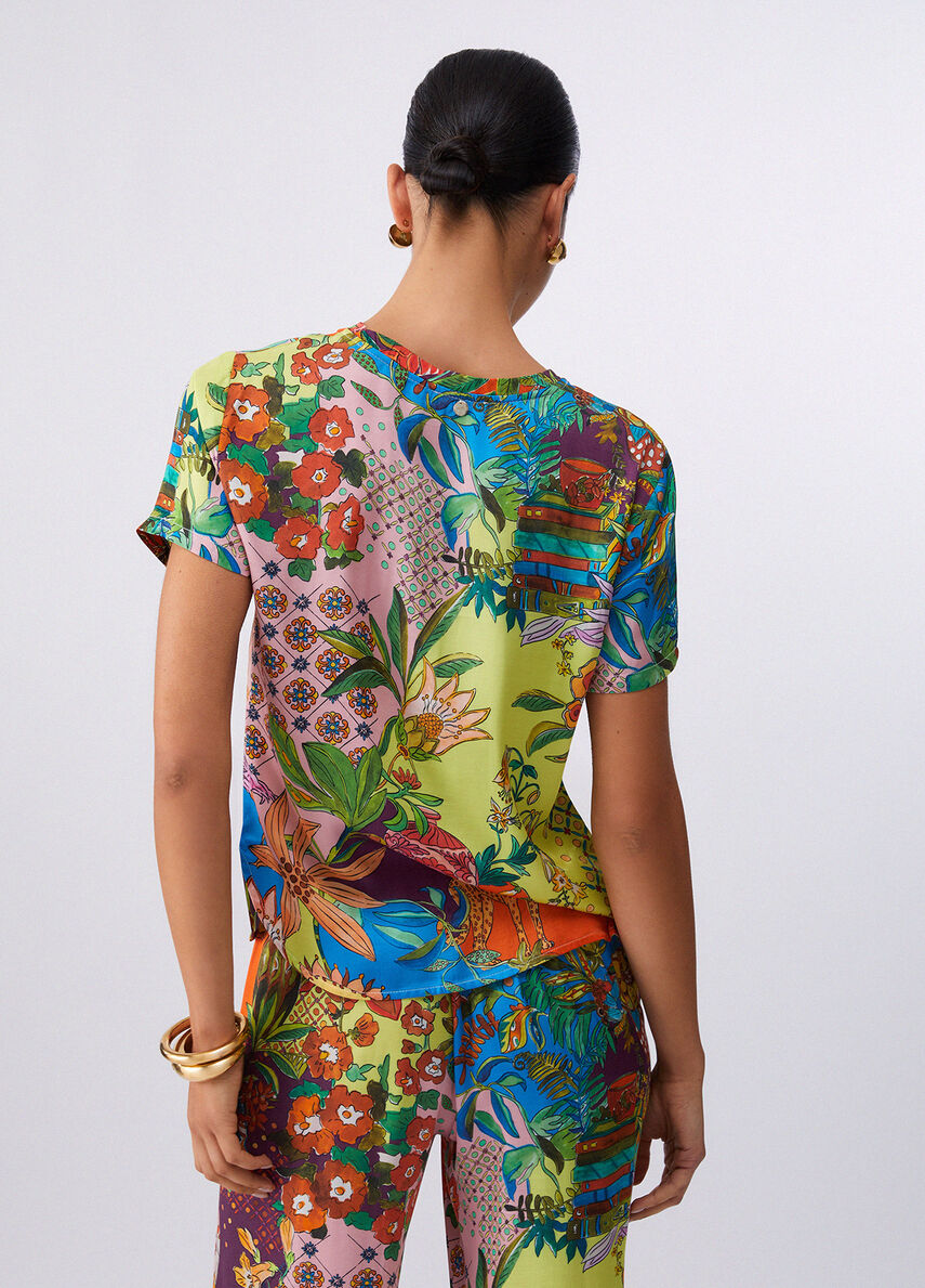 TEE SHIRT FLUIDE WA6512 By LIU JO