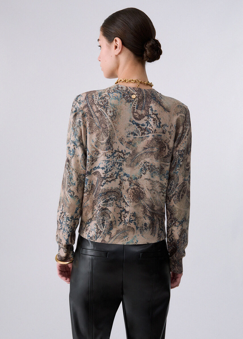 GILET EN MAILLE FINE WF6310 By LIU JO