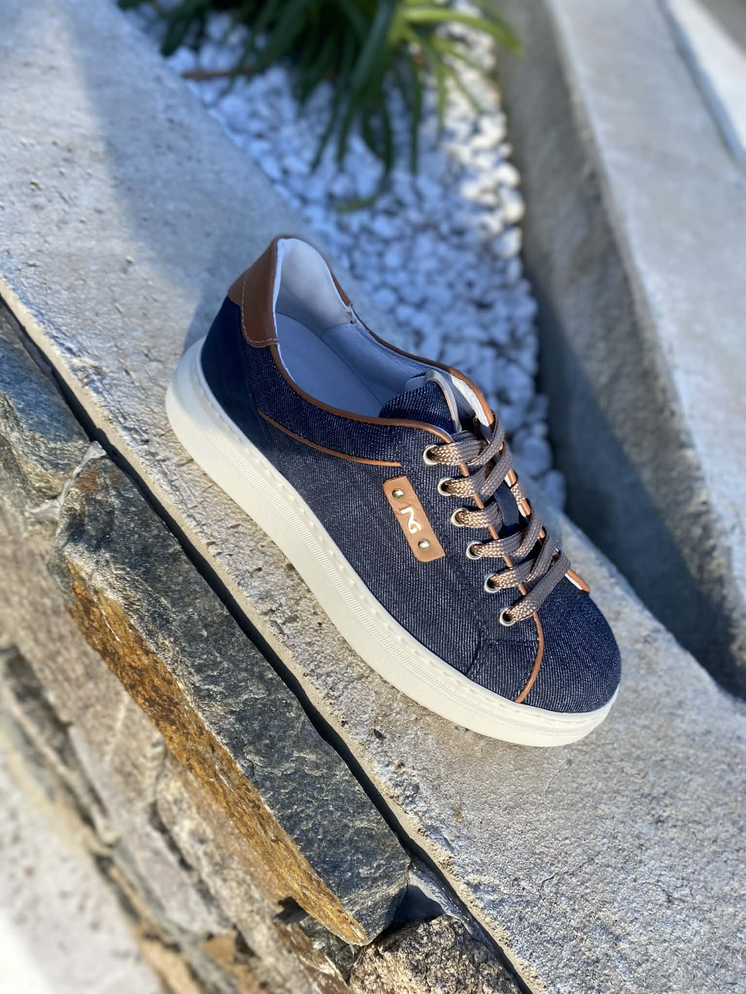 BASKET DENIM E615280D By NERO GIARDINI - impulsion-boutique