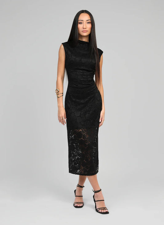 ROBE DENTELLE MANCHE COURTE ELINOR By ANGE